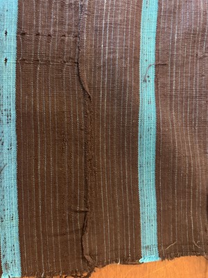 Lot 304 - Three Yoruba stripweave cloths