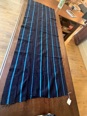 Lot 304 - Three Yoruba stripweave cloths
