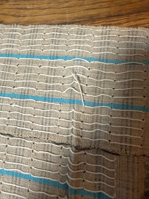 Lot 304 - Three Yoruba stripweave cloths