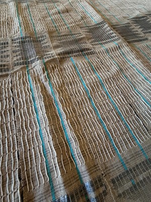 Lot 304 - Three Yoruba stripweave cloths