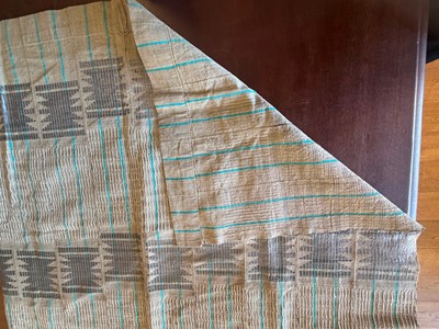 Lot 304 - Three Yoruba stripweave cloths