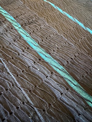 Lot 304 - Three Yoruba stripweave cloths