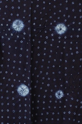 Lot 293 - Two Yoruba adire eleso indigo cloths