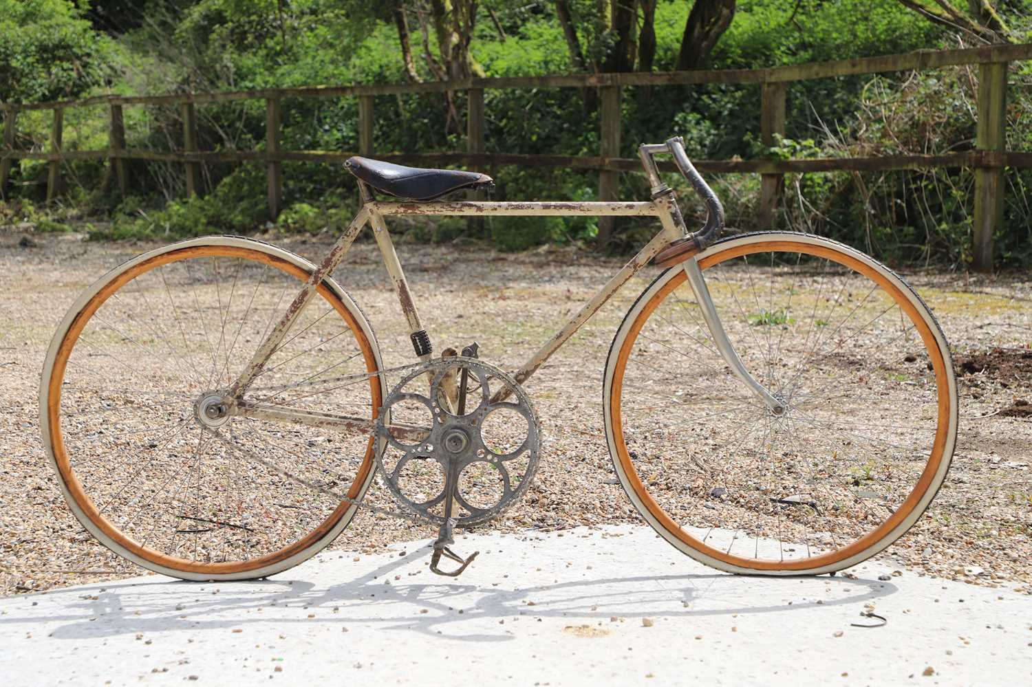 Lot 51 - A 1907 Racycle factory competition racing bicycle