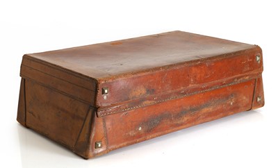 Lot 27 - A fitted leather Bentley suitcase