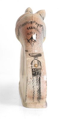 Lot 21 - An Art Deco-style ceramic motorcyclist