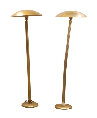 Lot 490 - A pair of Art Deco-style uplighters