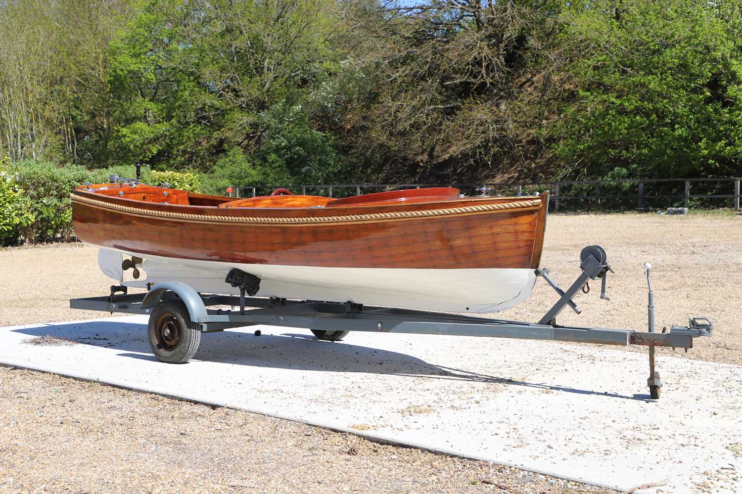 Lot 601 - An Edwardian motor launch