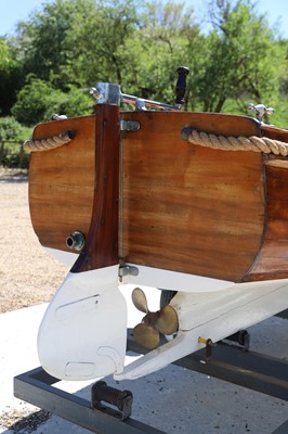Lot 53 - An Edwardian motor launch