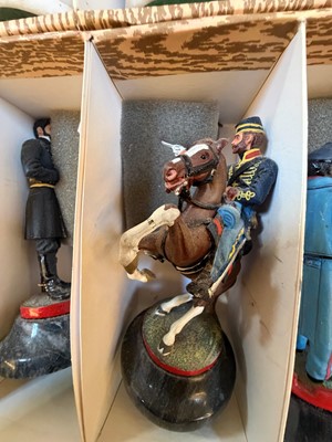Lot 324 - A limited edition military chess set ‘The War Between The States’ by Charles C Stadden