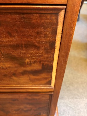 Lot 523 - A Victorian mahogany wardrobe