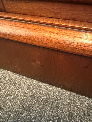 Lot 523 - A Victorian mahogany wardrobe