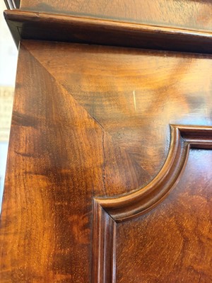 Lot 523 - A Victorian mahogany wardrobe