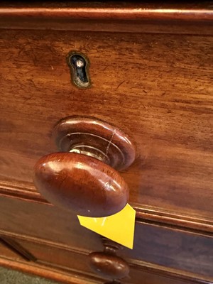 Lot 523 - A Victorian mahogany wardrobe