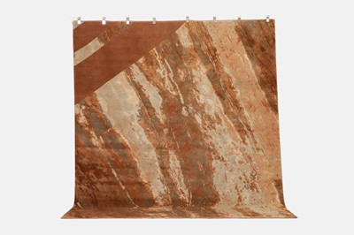 Lot 427 - A Sahrai Milano 'Copper Dune' wool and silk relief rug