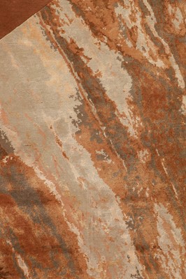 Lot 424 - A Sahrai Milano 'Copper Dune' wool and silk relief rug
