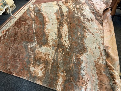 Lot 424 - A Sahrai Milano 'Copper Dune' wool and silk relief rug