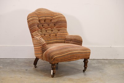 Lot 536 - A Victorian armchair