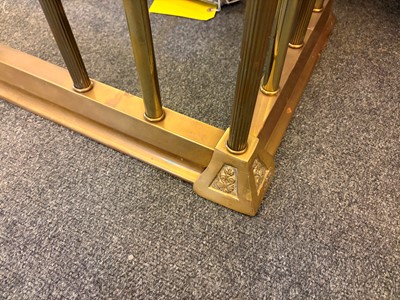 Lot 506 - A Regency-style club fender