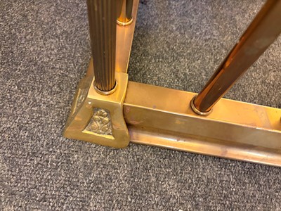 Lot 506 - A Regency-style club fender