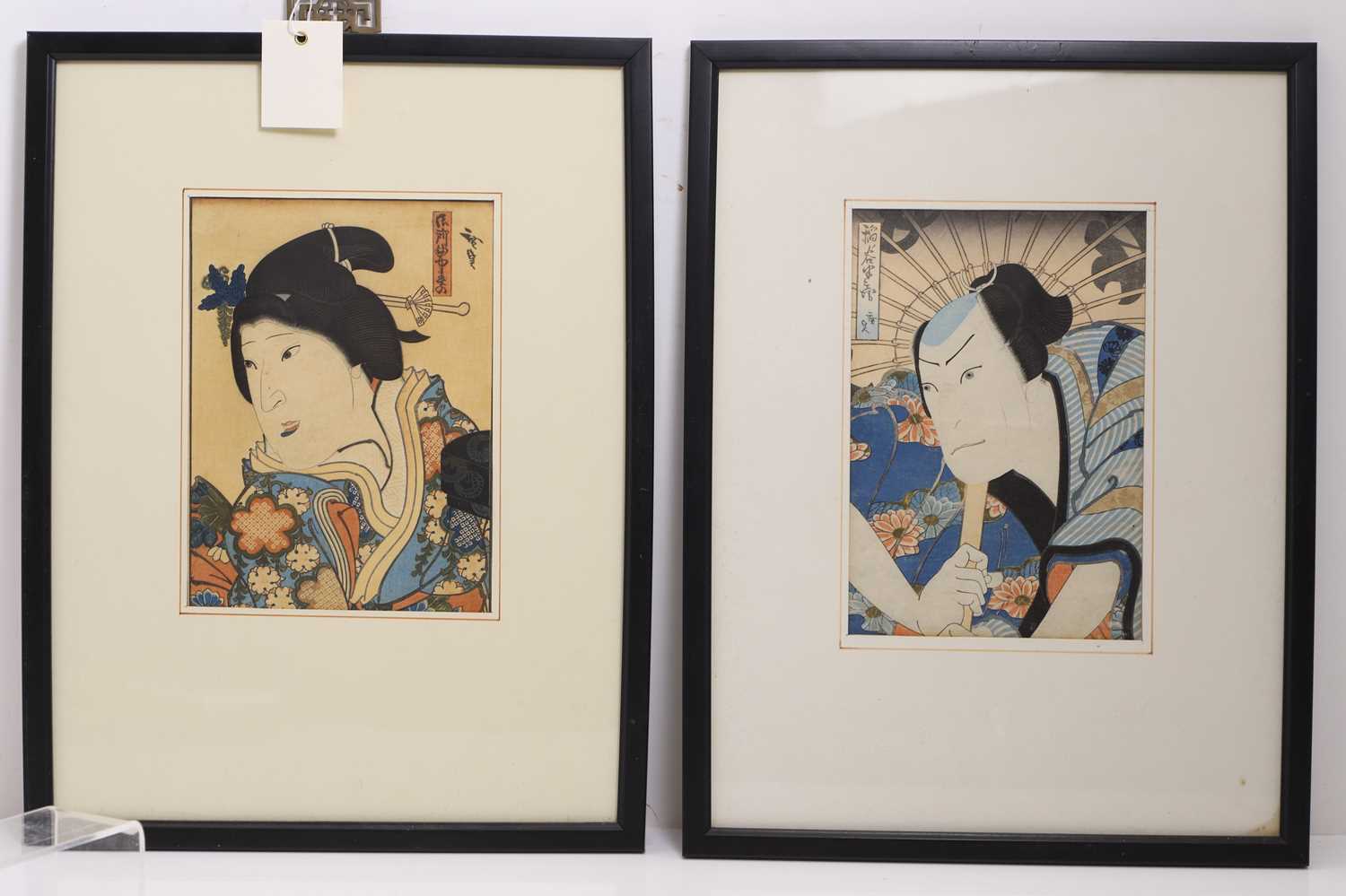 Lot 87 - Two Japanese woodblock prints