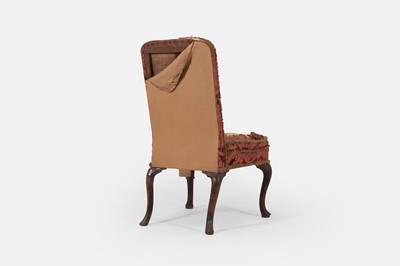 Lot 215 - A George I walnut upholstered side chair