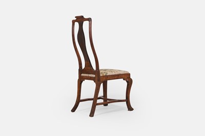 Lot 218 - A George I walnut side chair