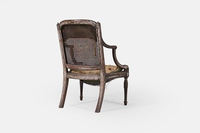 Lot 227 - A George III beech armchair