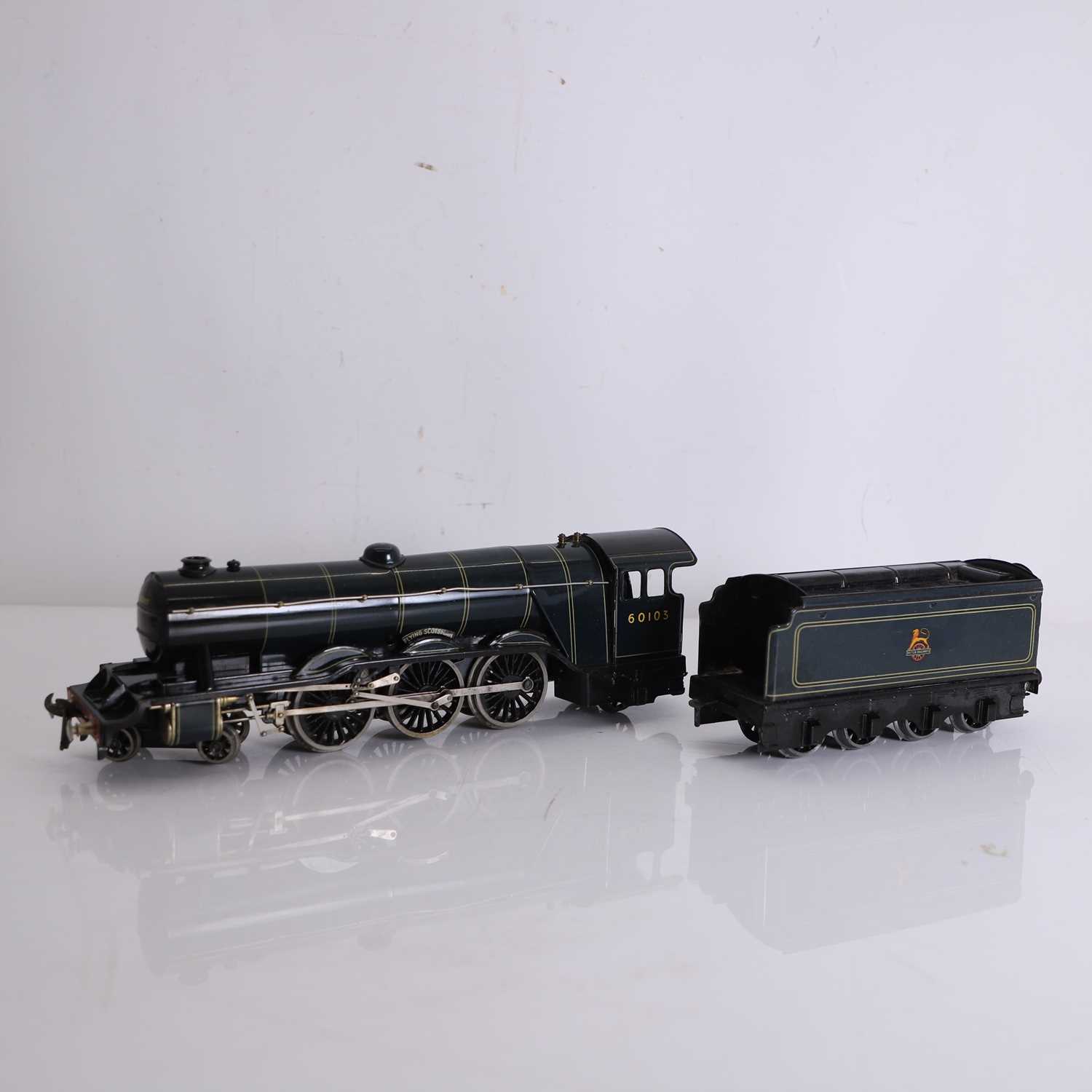 Lot 302 - A Bassett-Lowke 'Flying Scotsman' locomotive and tender
