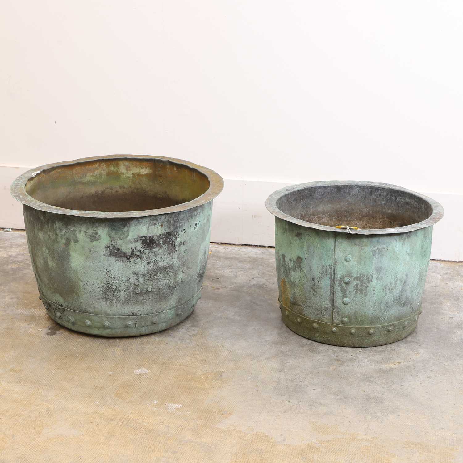 Lot 552 - Two copper coppers