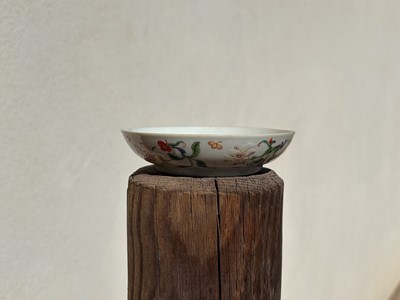 Lot 78 - A Chinese famille rose dish