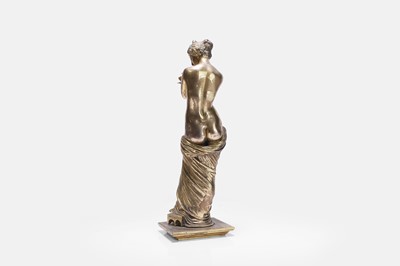Lot 311 - A gilt-bronze figure of Venus