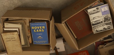 Lot 37 - A collection of early motoring manuals and guides