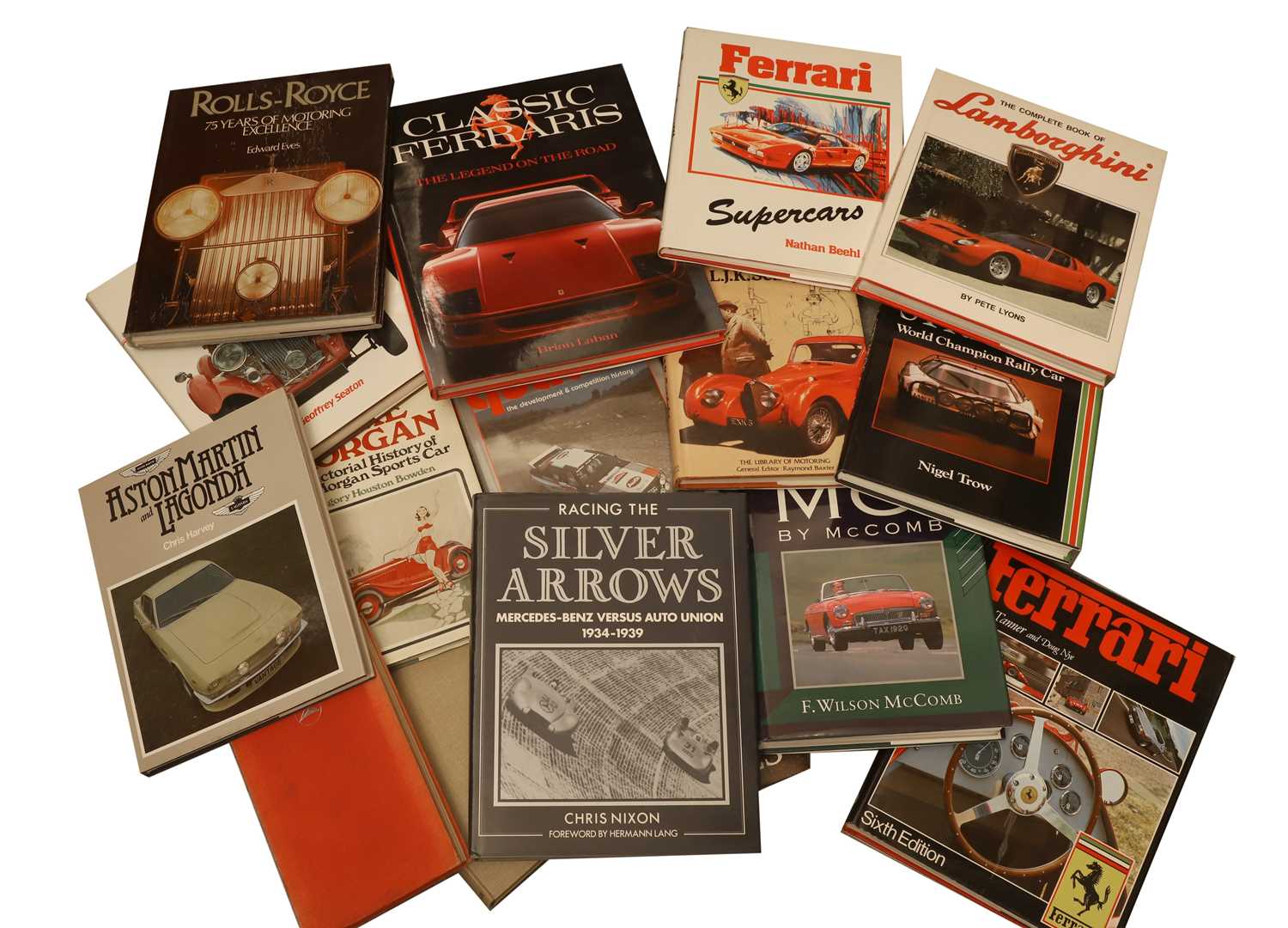 Lot 38 - A collection of marque-related books