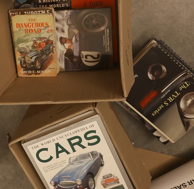 Lot 36 - A collection of automotive books and encyclopaedias