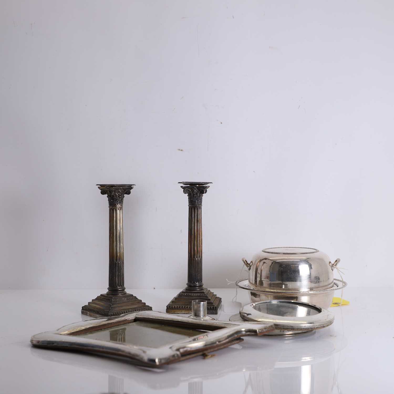 Lot 5 - A collection of silver table items