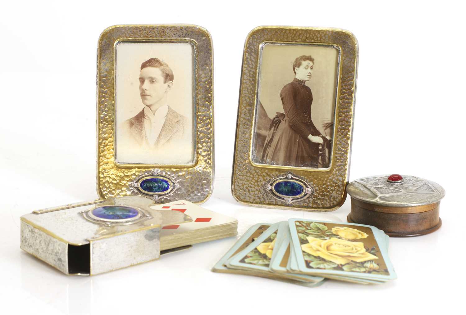 Lot 338 - A group of Liberty Tudric and enamel items