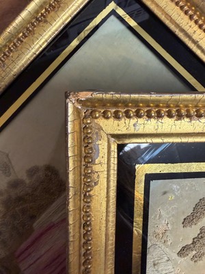 Lot 136 - Three Regency needlework pictures