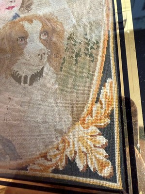 Lot 136 - Three Regency needlework pictures