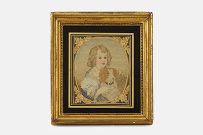 Lot 136 - Three Regency needlework pictures