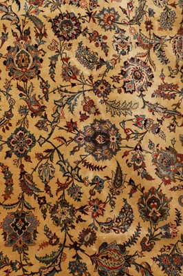 Lot 45 - A Kashan wool carpet