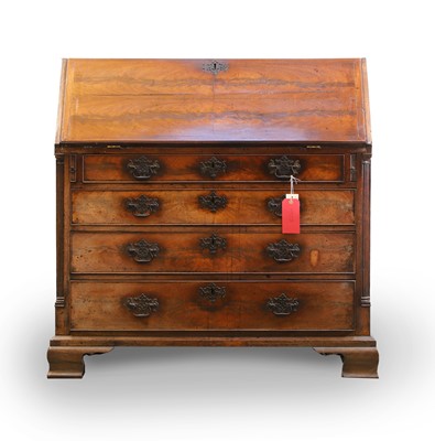 Lot 511 - A George III mahogany bureau
