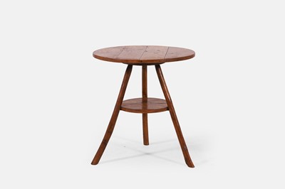 Lot 161 - An elm cricket table
