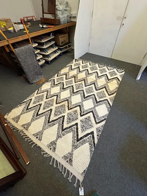 Lot 451 - A Berber style wool rug