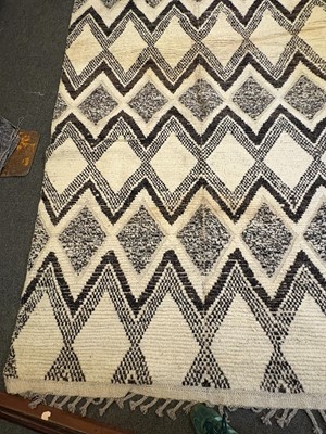 Lot 451 - A Berber style wool rug
