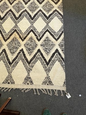 Lot 451 - A Berber style wool rug