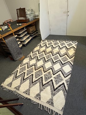 Lot 451 - A Berber style wool rug