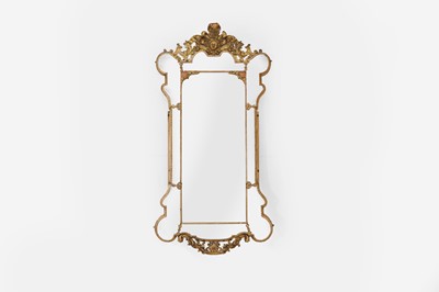 Lot 504 - A large George I-style giltwood pier mirror