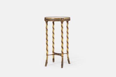 Lot 44 - A Louis XVI-style gilt-brass occasional table