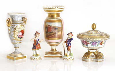 Lot 119 - A pair of Derby porcelain figures